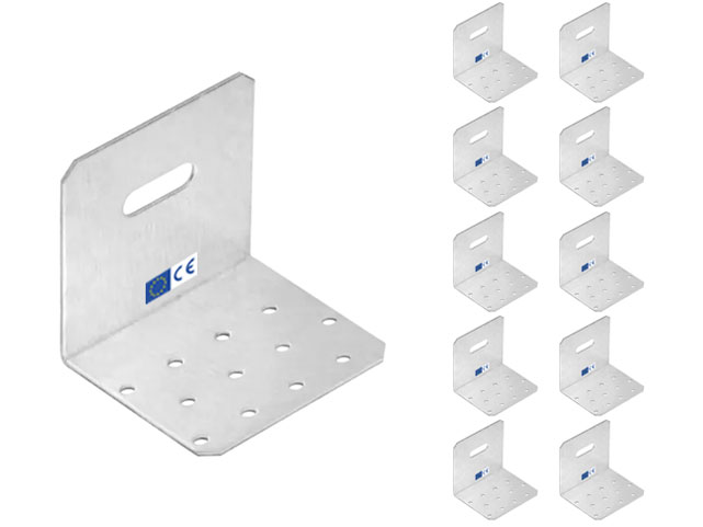 Kątownik montażowy z regulacją 80x80x80x2,0 KMR 8 - 10szt