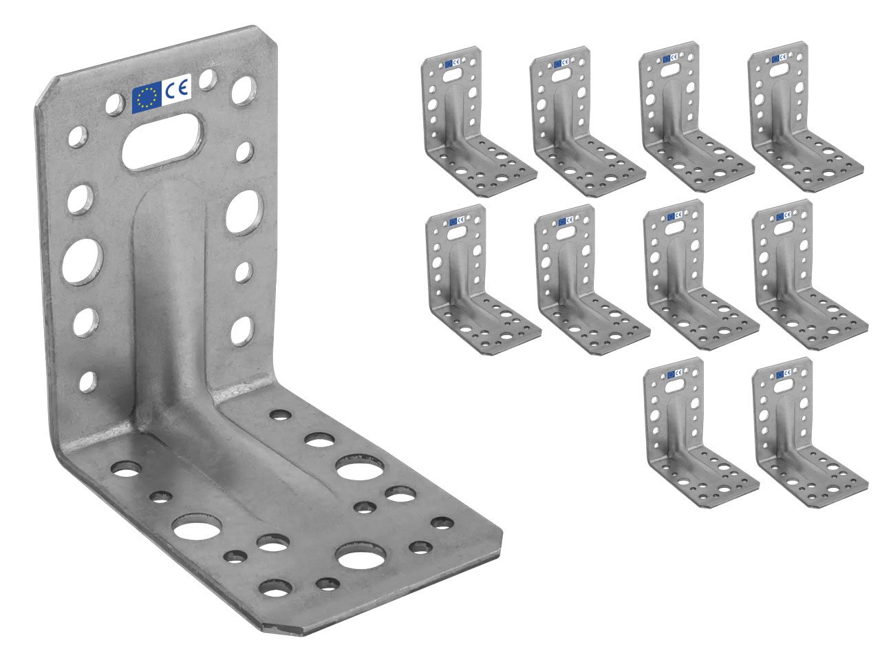 Kątownik z przetłoczeniem 90x90x65x2,5 KP 11 - 10szt
