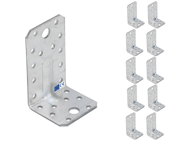 KP 3 Kątownik z przetłoczeniem 90x50x55x2,5 - 10szt