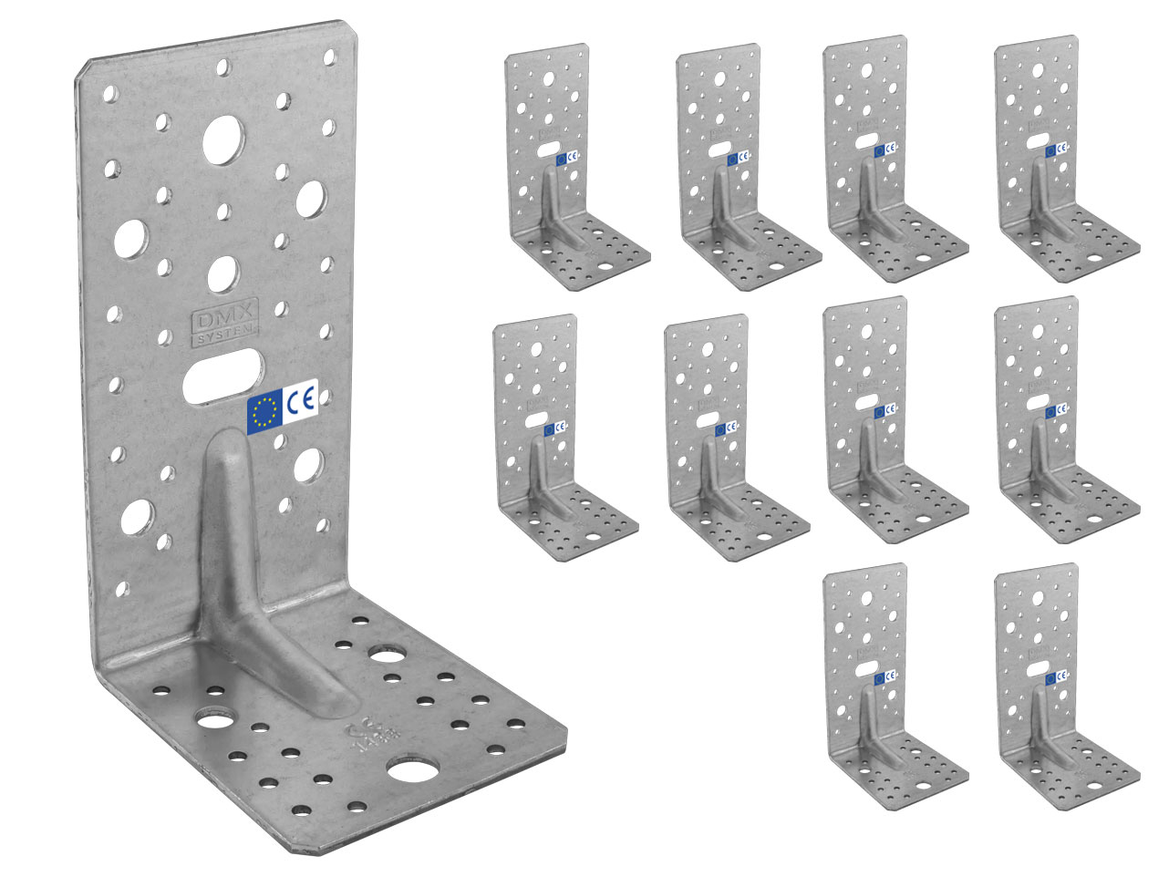 KP 6 Kątownik z przetłoczeniem 172x105x90x3,0 - 10szt
