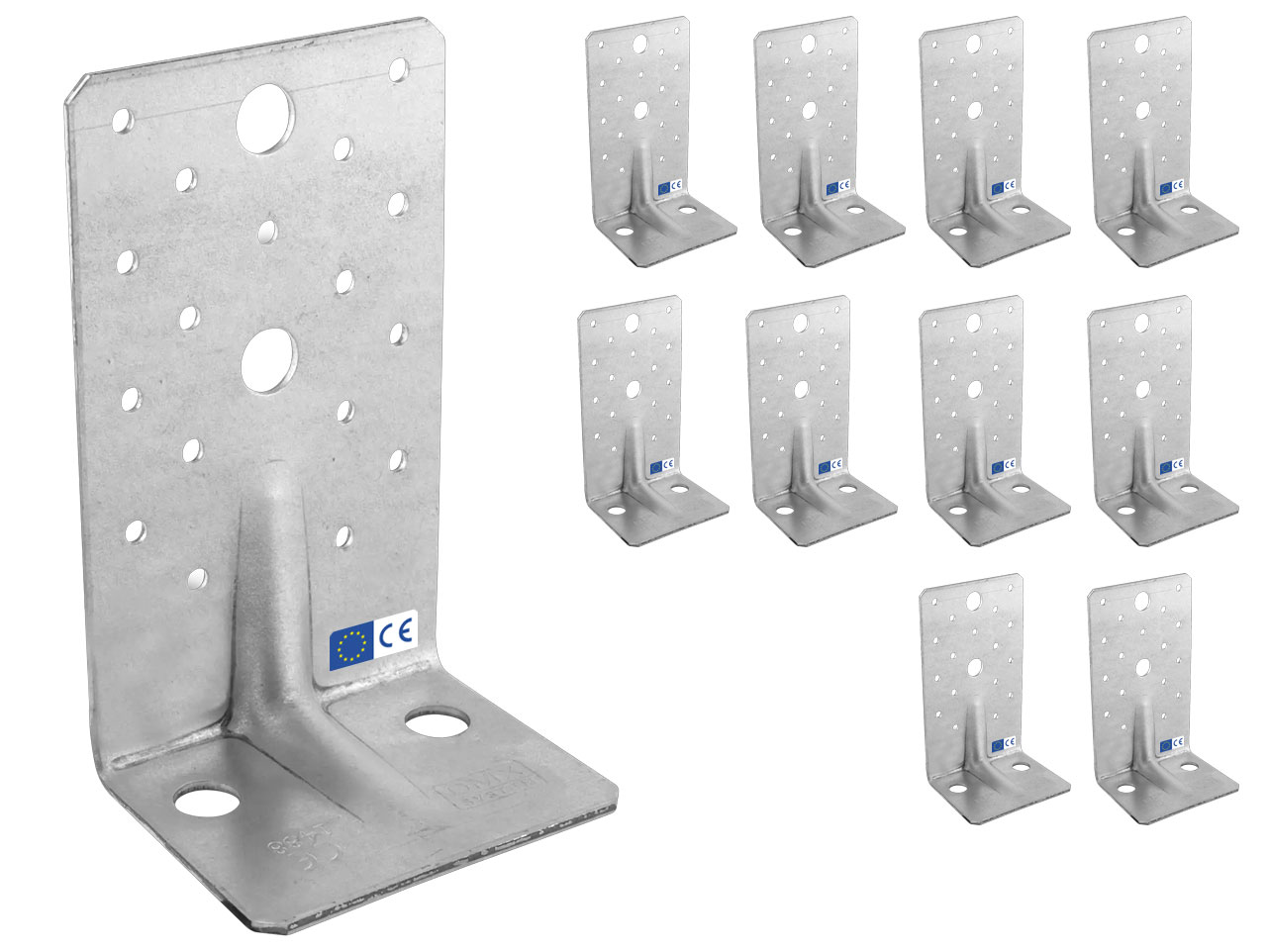 KP 8 Kątownik z przetłoczeniem 145x70x90x2,5 - 10szt