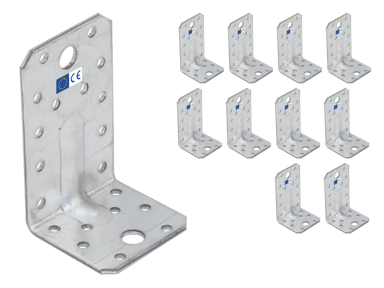 KPS 3 Kątownik z przetłoczeniem 90x50x55x1,5 - 10szt