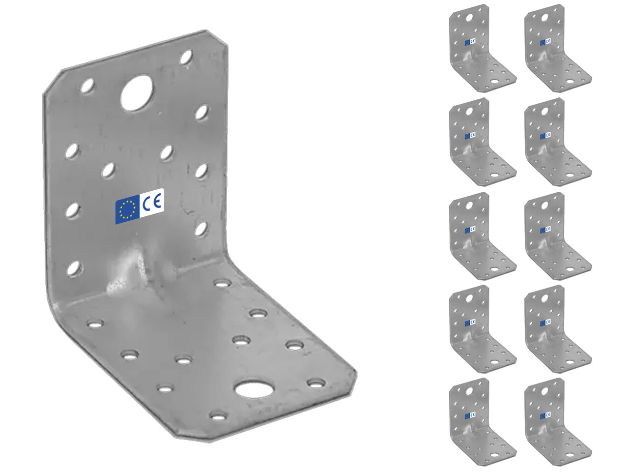 KPS 4 Kątownik z przetłoczeniem 70x70x55x1,5- 10szt
