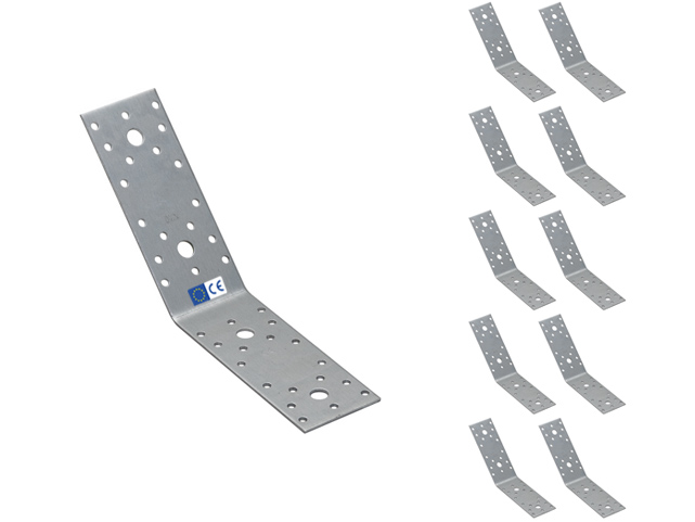 KLR 6 Kątownik z zagięciem 135 stopni 140x140x55x2,5 - 10szt