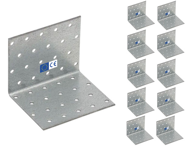 KM 10 Kątownik 80x80x100x2,0 - 10szt