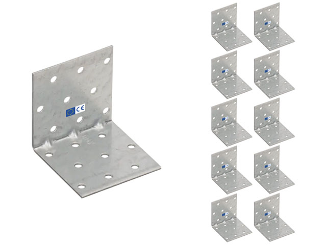 KMP 5 Kątownik montażowy z przetloczeniem 60x60x60x1,5 - 10szt