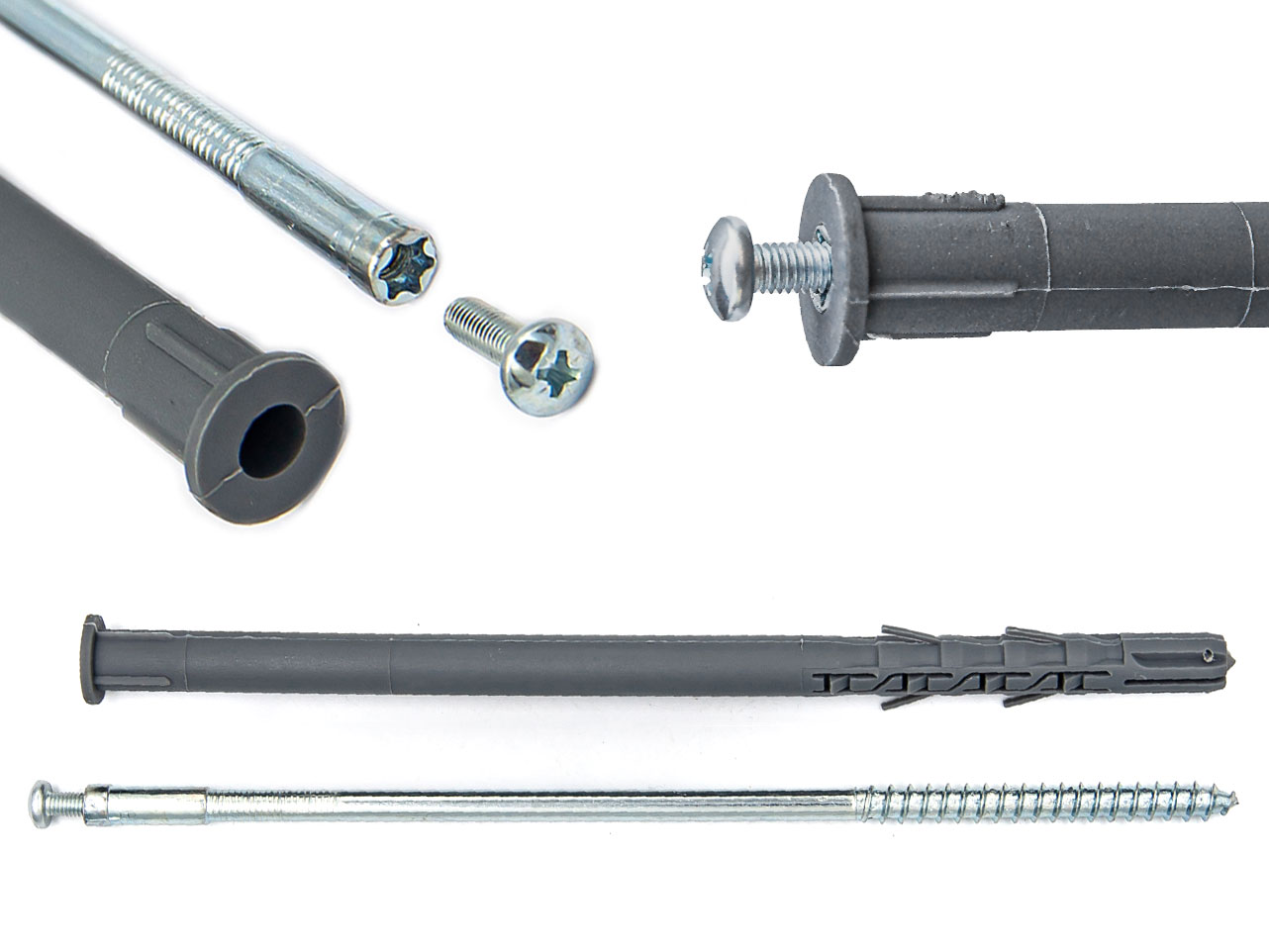 Ebolt Torx 12x220 M5 mocowanie poprzez styropian