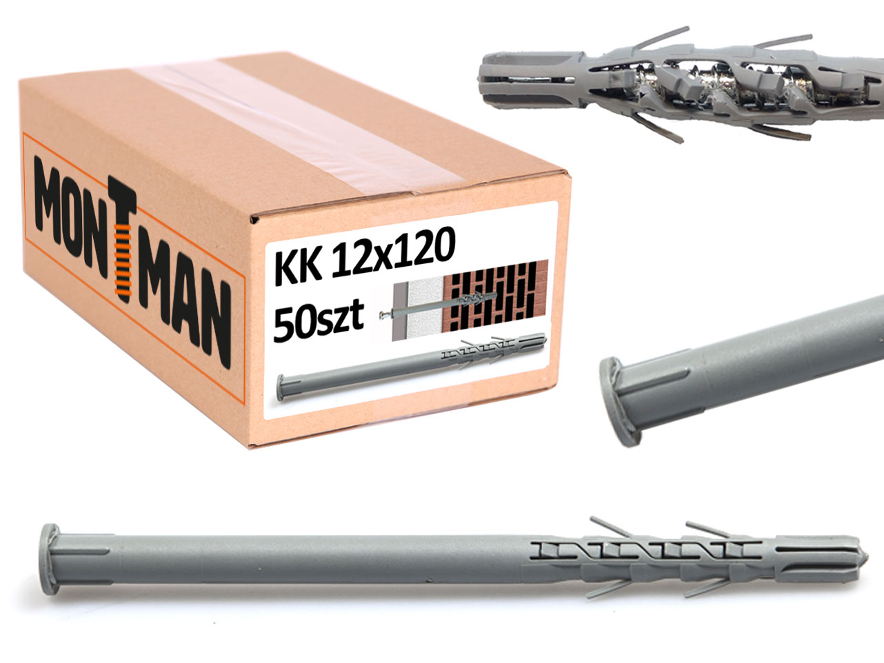 Koszulka 12x120 (50 szt) kołka ramowego przetykowego