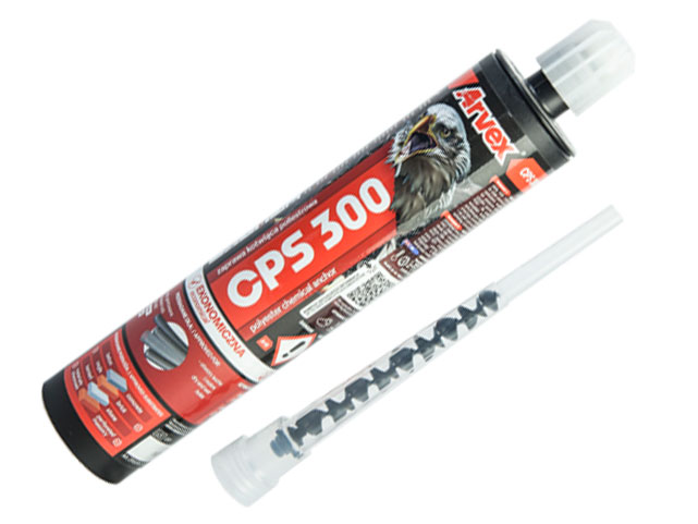 Kotwa chemiczna 300 ml poliestrowa z mieszadłem w komplecie