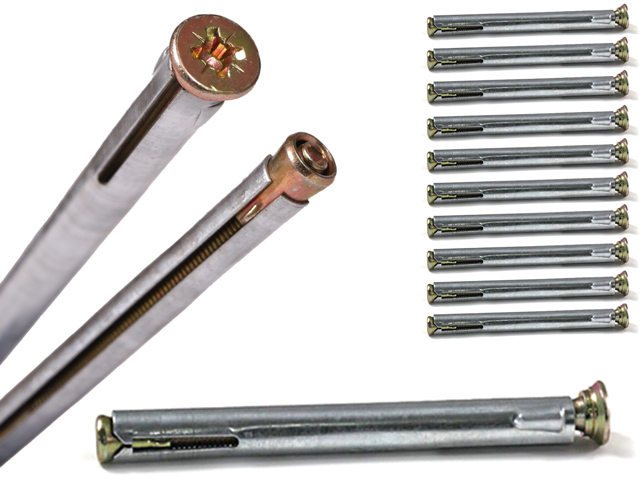 Kotwa do ościeżnic 10x112 metalowa - 10szt