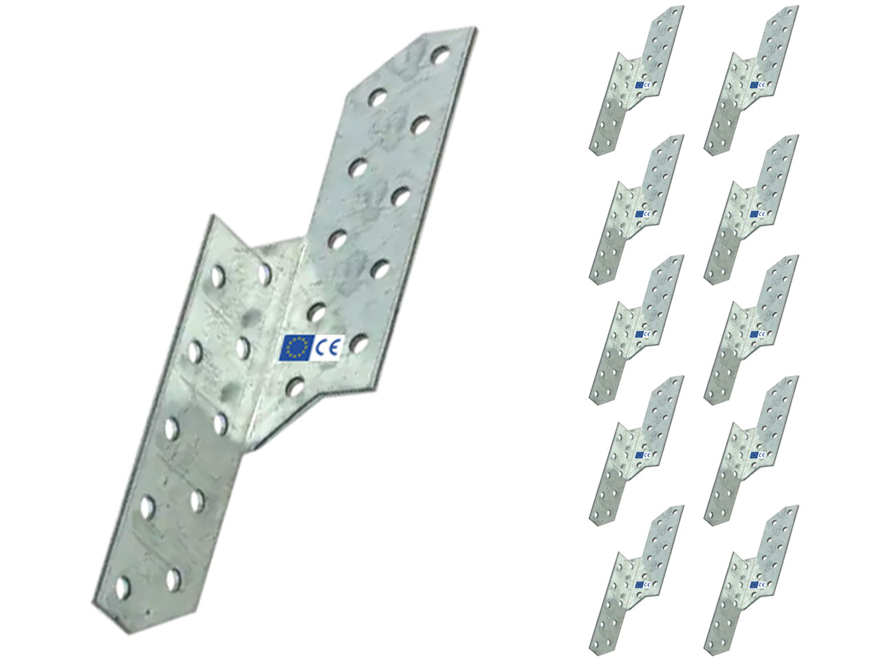 Łącznik do krokwi lewy 170x32x100x2,0 L LK 1 - 10szt