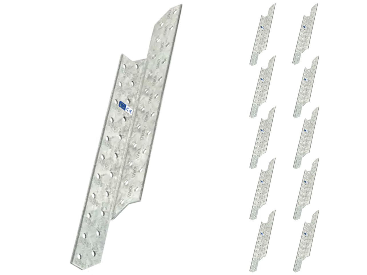 Łącznik do krokwi lewy 290x32x140x2,0 L LK 7 - 10szt