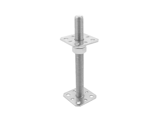 Podstawa słupa regulowna 80 mm x wys 250 mm x gr.4 mm PSR80