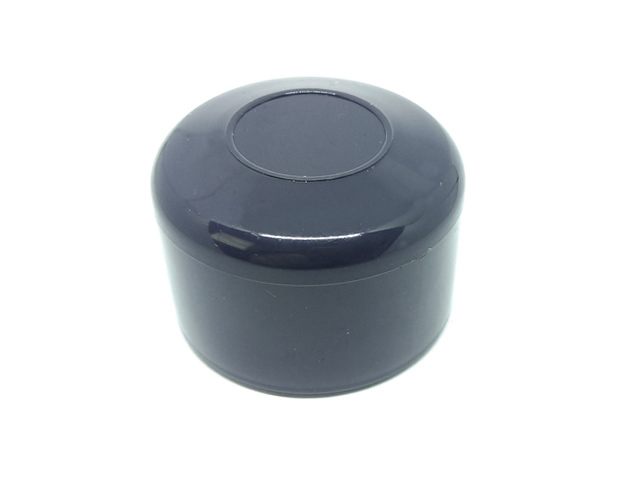 Nasadka fi 38 mm (100 sztuk) grafit zewnętrzna na słupek ogrodzeniowy okrągły